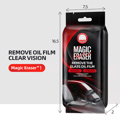 📢📢50 % Rabatt!! ⏰ + 🔥 1+1 GRATIS🔥🚗🧽 Zauberhafter Auto-Schwamm – Entfernt sofort Ölfilme & Wasserflecken | pH-neutral für alle Scheiben, besserer Durchblick bei Nacht! 🌙