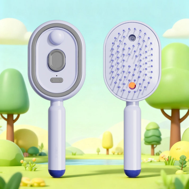 ✨ 50% RABATT! 🔥 Elektrische Spritz-Massage Haarbürste – Pflegesprühfunktion & Kopfhautmassage – Ein-Tasten Reinigung, perfekt für glänzendes, gepflegtes Haar zu Hause 💆‍♀️