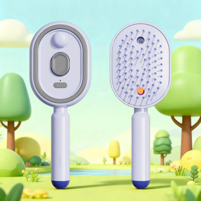 ✨ 50% RABATT! 🔥 Elektrische Spritz-Massage Haarbürste – Pflegesprühfunktion & Kopfhautmassage – Ein-Tasten Reinigung, perfekt für glänzendes, gepflegtes Haar zu Hause 💆‍♀️
