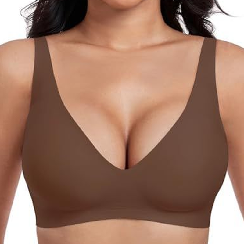 🎀50 % Rabatt 💕  – der ultra-bequeme, drahtlose Damen-BH: nahtlos, Tief-V & Push-Up（Zwei Artikel versandkostenfrei）