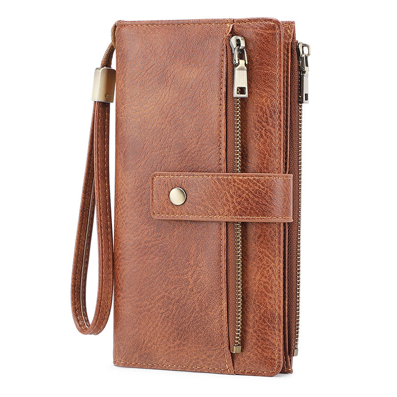 🏆Flash Sale 50% RABATT⚡Damen-Geldbörse im Retro-Stil mit RFID-Schutz