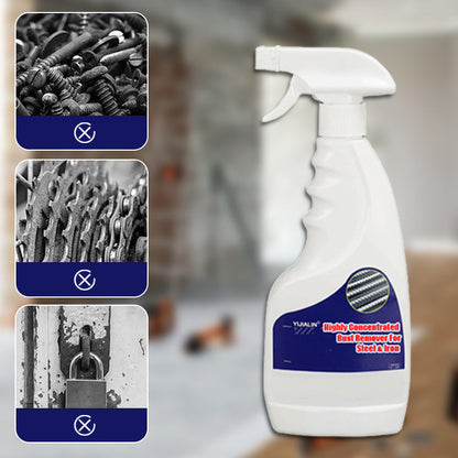 ✨50 % RABATT🔩Hochkonzentrierter Rostentferner – Wirksam auf Stahl/Eisen, schnell wirkend und schonend zu Metalloberflächen✨