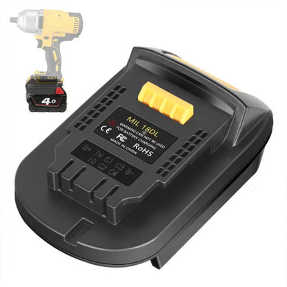 📢📢50 % Rabatt!! ⏰Lithium-Akku-Adapter für 18-V-Akku-Werkzeuge
