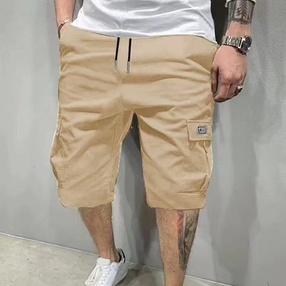 🩳 50% RABATT! ⏰ Leichte Cargoshorts – Atmungsaktives Material & knielang – Sichere Taschen für Handy und Schlüssel – bequem den ganzen Tag, ideal für Sommer und Reisen ☀️✅