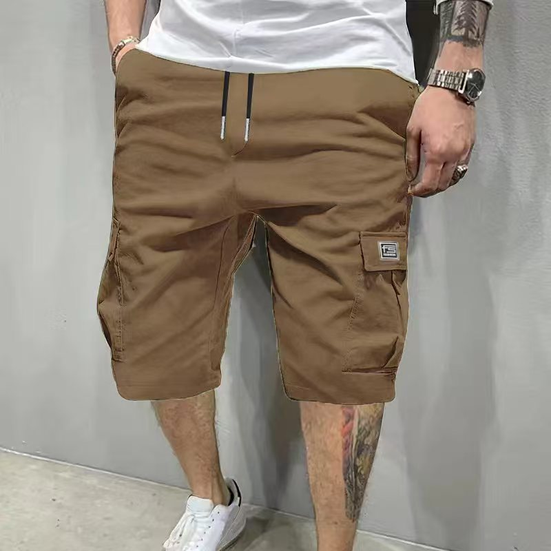 🩳 50% RABATT! ⏰ Leichte Cargoshorts – Atmungsaktives Material & knielang – Sichere Taschen für Handy und Schlüssel – bequem den ganzen Tag, ideal für Sommer und Reisen ☀️✅