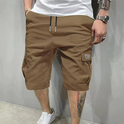 🩳 50% RABATT! ⏰ Leichte Cargoshorts – Atmungsaktives Material & knielang – Sichere Taschen für Handy und Schlüssel – bequem den ganzen Tag, ideal für Sommer und Reisen ☀️✅