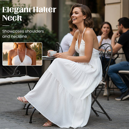 🏆SOMMERANGEBOT 50% Rabatt💥Lässiges, ärmelloses Basic-Kleid für Damen mit lockerer Passform