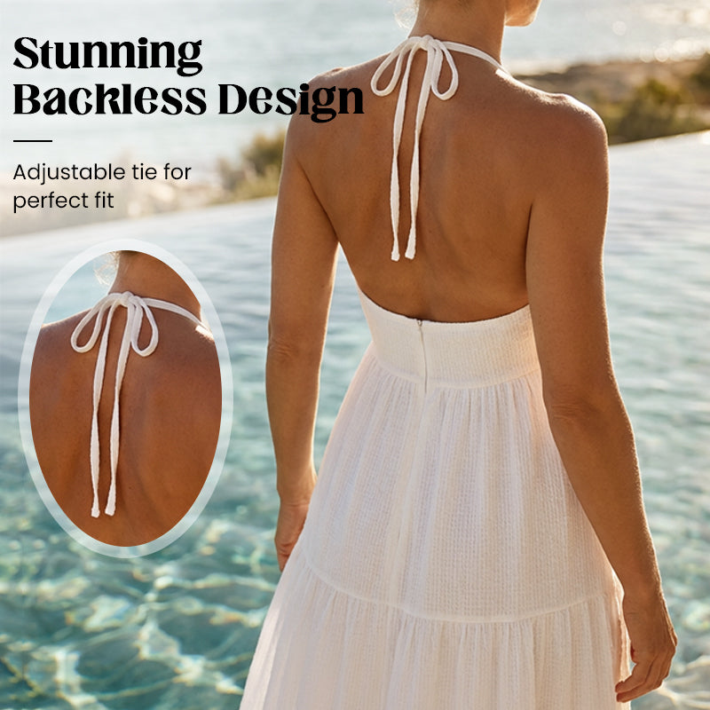 🏆SOMMERANGEBOT 50% Rabatt💥Lässiges, ärmelloses Basic-Kleid für Damen mit lockerer Passform