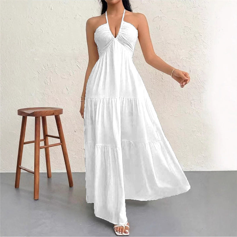 🏆SOMMERANGEBOT 50% Rabatt💥Lässiges, ärmelloses Basic-Kleid für Damen mit lockerer Passform