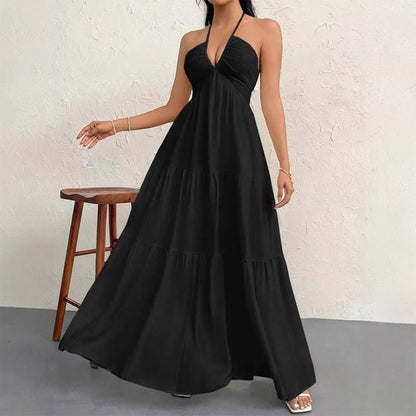 🏆SOMMERANGEBOT 50% Rabatt💥Lässiges, ärmelloses Basic-Kleid für Damen mit lockerer Passform
