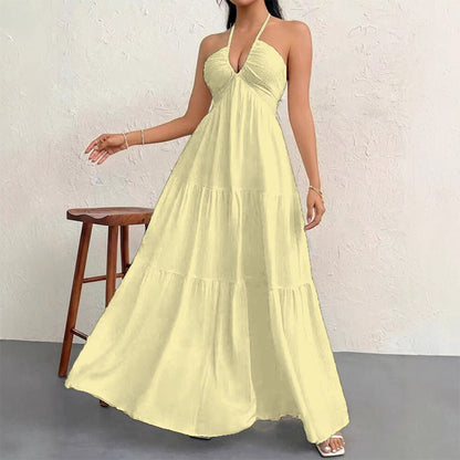 🏆SOMMERANGEBOT 50% Rabatt💥Lässiges, ärmelloses Basic-Kleid für Damen mit lockerer Passform