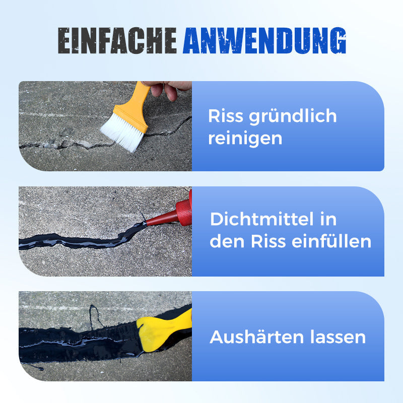 📢 Wasserdichte Dichtungsmasse – zum Abdichten und Verfüllen von Rissen in Beton 🩸 | Dauerhaft und hochleistungsfähig