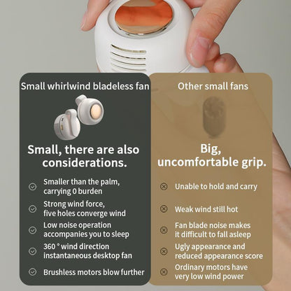 ❄️50% OFF!💨Um 360° drehbarer, tragbarer Mini-Clip-Ventilator
