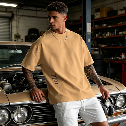 👕 50% RABATT! ⏰ Herren Urban Style Loose Fit Kurzarm-Shirt – Bequem & atmungsaktiv – Lässiger Schnitt, perfekt für heiße Tage oder einen trendigen Freizeit-Look 🏙️