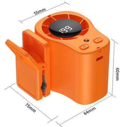 Freihändiger Ventilator mit LED-Display