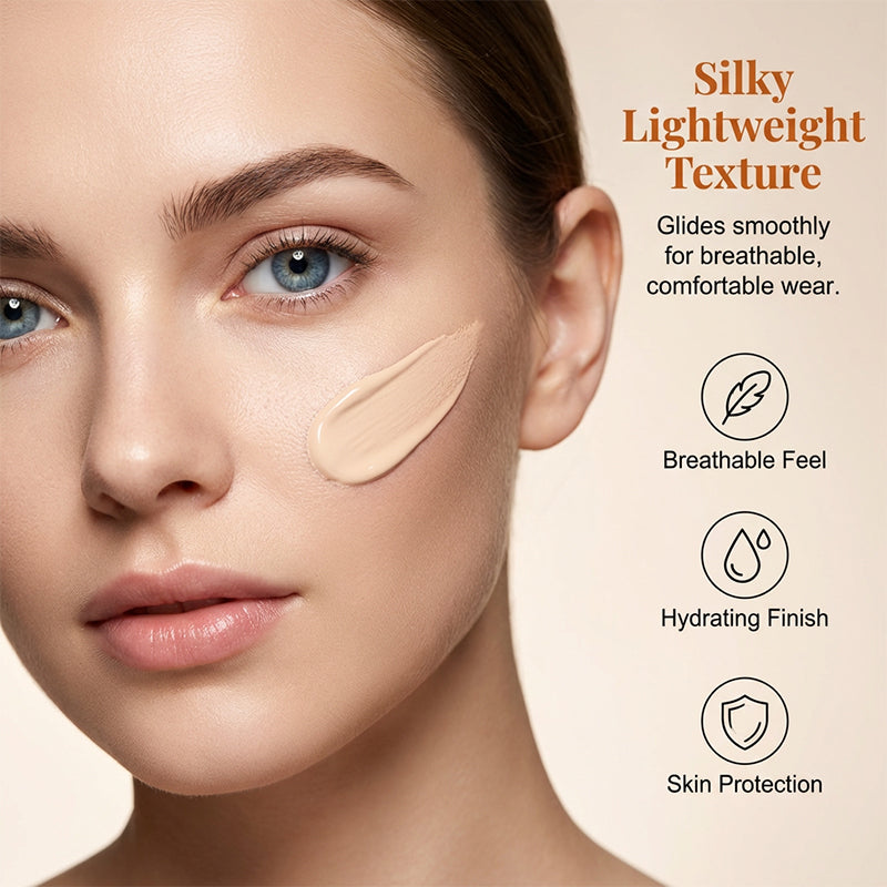 🧡 1+1 GRATIS! Feuchtigkeitsspendende BB-Creme mit Vogelnest-Peptiden – Makellose Deckkraft ohne Maskeneffekt!