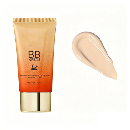 🧡 1+1 GRATIS! Feuchtigkeitsspendende BB-Creme mit Vogelnest-Peptiden – Makellose Deckkraft ohne Maskeneffekt!