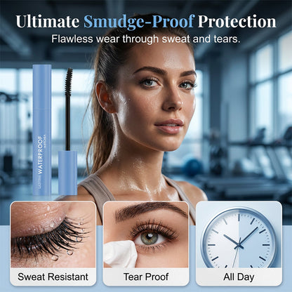 🔥🎁 1+1 GRATIS!!💞 50K+ VERKAUFT! ✨👁️Wischfeste, langanhaltende Wimperntusche💧⚡