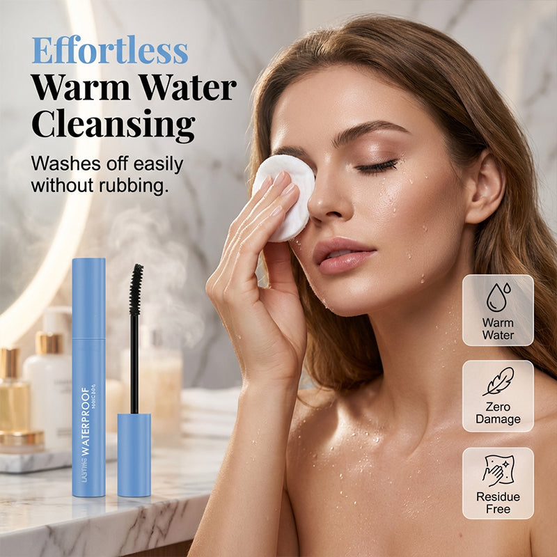 🔥🎁 1+1 GRATIS!!💞 50K+ VERKAUFT! ✨👁️Wischfeste, langanhaltende Wimperntusche💧⚡