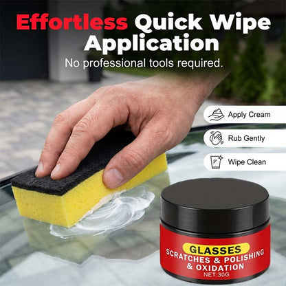 🚗 Polier- & Reparaturpaste für Glaskratzer 50 g – jetzt nur 12,99 € statt 25,98 €