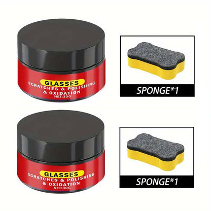 🚗 Polier- & Reparaturpaste für Glaskratzer 50 g – jetzt nur 12,99 € statt 25,98 €