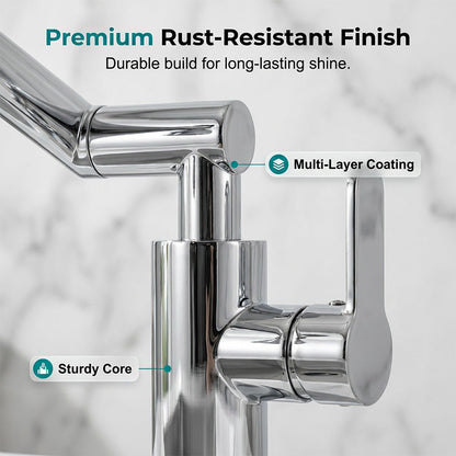⏳🔥 50% RABATT – NUR KURZE ZEIT! 🚰 Flexibler Armaturenkopf mit 360°-Drehung ✨ Modern, praktisch & einfach zu bedienen 💧