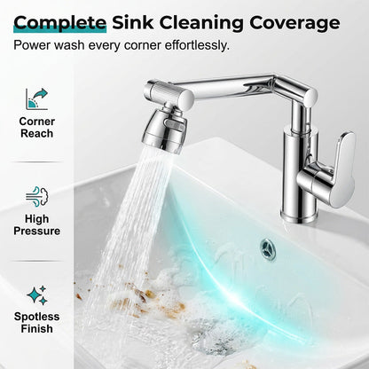 ⏳🔥 50% RABATT – NUR KURZE ZEIT! 🚰 Flexibler Armaturenkopf mit 360°-Drehung ✨ Modern, praktisch & einfach zu bedienen 💧