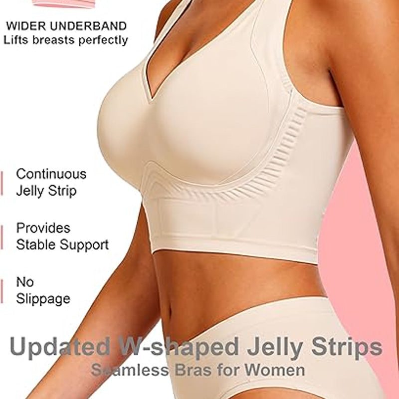 Nahtloser Premium Push-up BH – Sanft zur Haut, perfekter Halt den ganzen Tag 💕