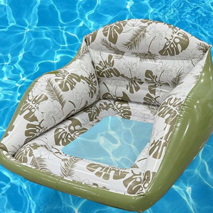 📢📢50% Rabatt!⏰ Aufblasbare Pool-Liege – Perfekt zum Entspannen im Sommer