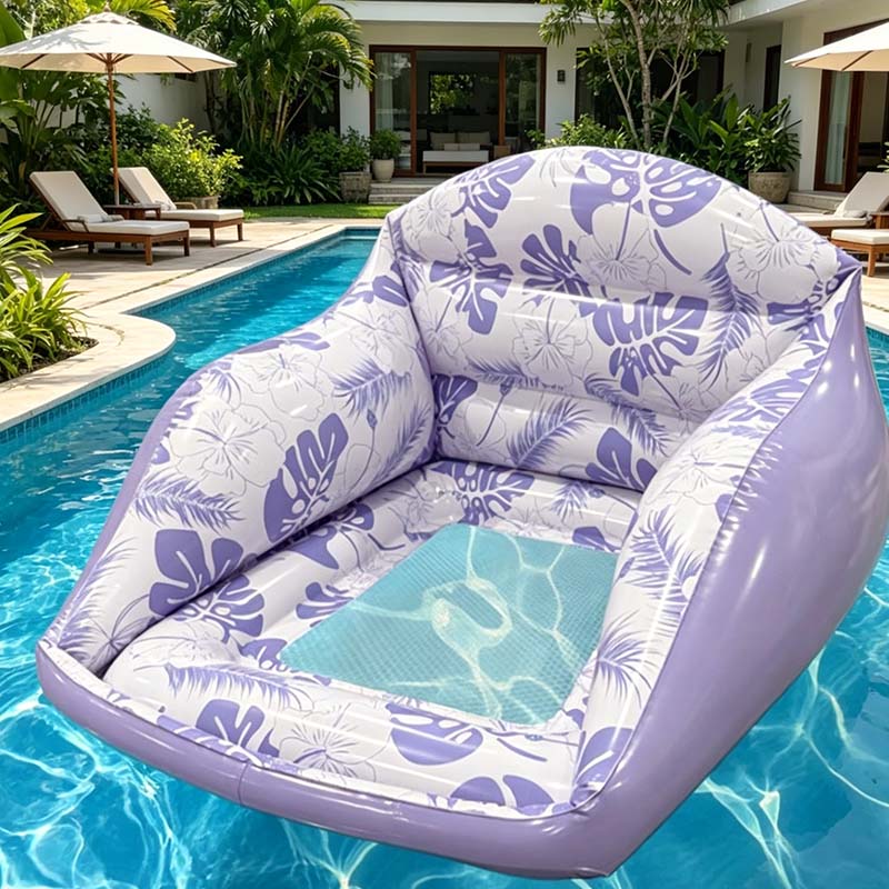 📢📢50% Rabatt!⏰ Aufblasbare Pool-Liege – Perfekt zum Entspannen im Sommer