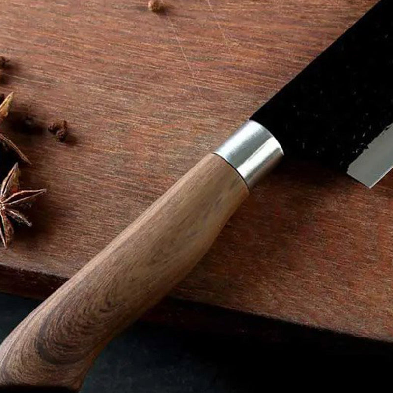Premium Küchenmesserset aus Edelstahl – Hammerschlag-Design & dauerhafte Schärfe