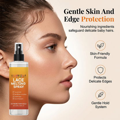 🥳HEISSER SALE 2026🥳💞50.000+ VERKAUFT!👵❤️🌪️Ihre Perücke sitzt bombenfest, selbst bei stürmischem Wetter! Dieses Lace-Melting-Spray lässt den Haaransatz verschwinden, als wäre es Ihr eigener – niemand sieht es, alle glauben es!