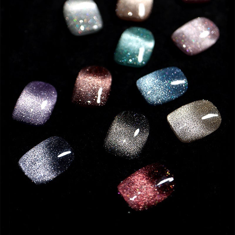 ⏰Kaufe 1 Stück, erhalte 1 geschenkt!  💖 50% sparen: Magischer Katzenaugen-Nagellack