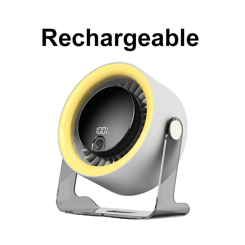 ❄️ Hochgeschwindigkeits-Tischventilator mit TEC-Kühlung – Sofortige thermoelektrische Kühlung | Einstellbare Geschwindigkeiten | Tragbares Design 🌬️