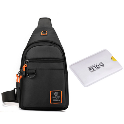 🎒50% RABATT✨ Wasserdichte Umhängetasche mit Mehreren Fächern - Verstellbarer Trageriemen für Täglichen Gebrauch und Reisen 🌧️💼