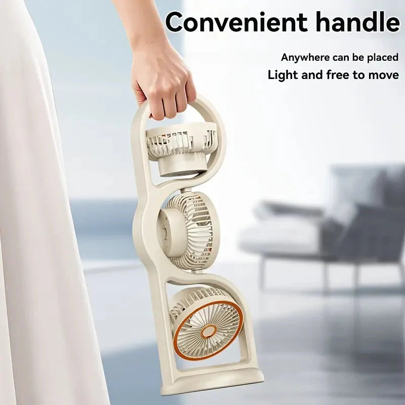 ☀️ 50% Rabatt | 3-Kopf-Standventilator 2026 – 360° Kühlung, leise & gratis Versand! ✈️🌞