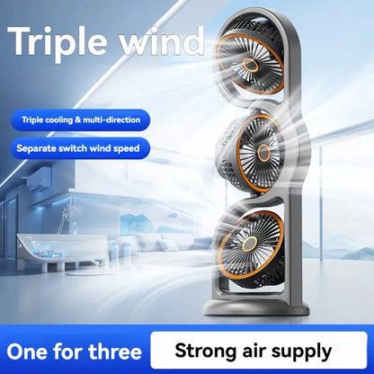 ☀️ 50% Rabatt | 3-Kopf-Standventilator 2026 – 360° Kühlung, leise & gratis Versand! ✈️🌞