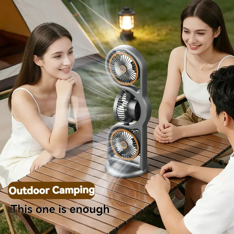 ☀️ 50% Rabatt | 3-Kopf-Standventilator 2026 – 360° Kühlung, leise & gratis Versand! ✈️🌞