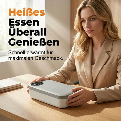 🔥 Tragbare elektrische Lunchbox mit Selbstheizung ⚡ Smarte Technologie für warmes Essen – jederzeit & überall 🍱