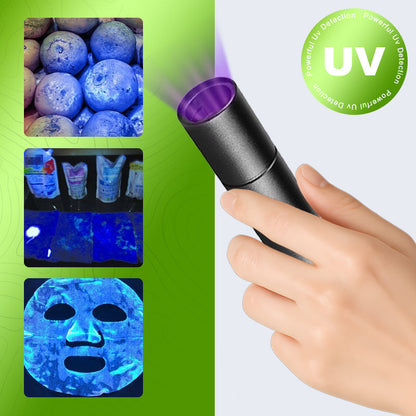 🔦 50% RABATT! UV-Schwarzlicht-Taschenlampe zur Gemüse-Detektion 🥦