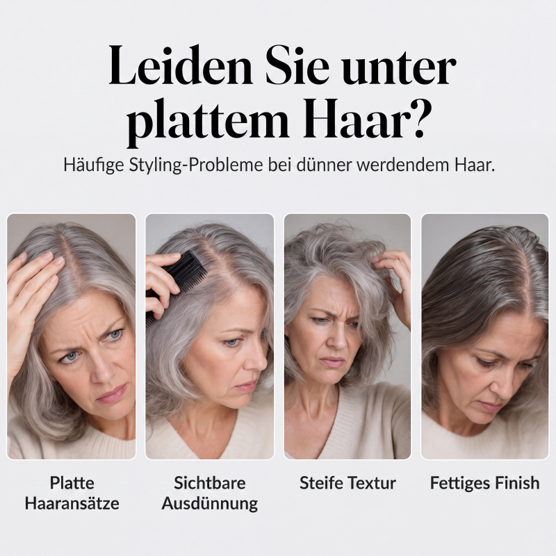 🍑✨ JETZT 50 % RABATT! !✨✨Haar‑Volumen‑Spray mit Pfirsichduft, langanhaltend, gibt mehr Fülle, leichtes Styling‑Spray für glattes, flaches Haar