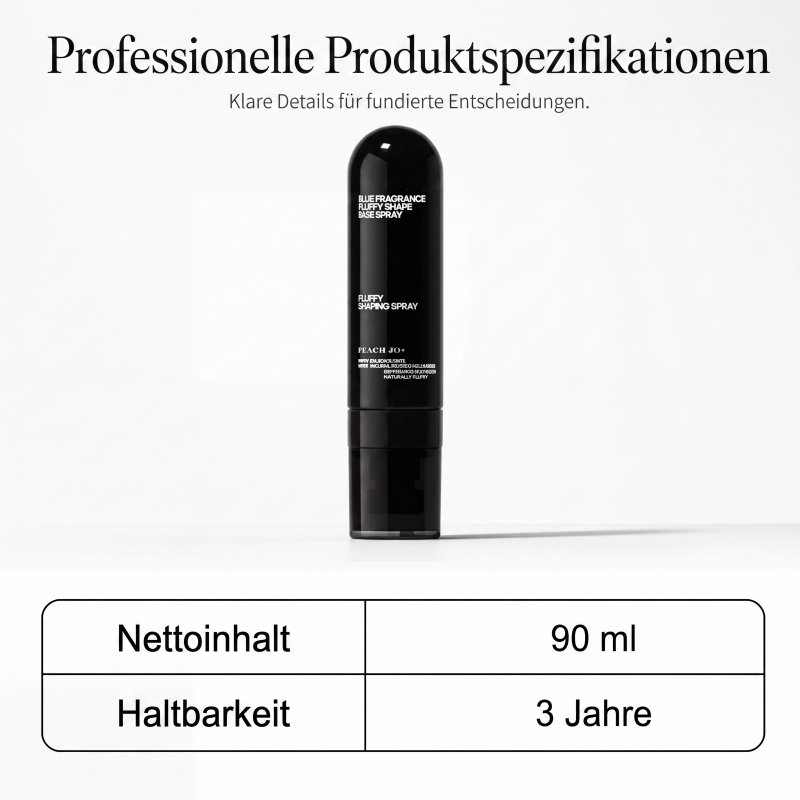 🍑✨ JETZT 50 % RABATT! !✨✨Haar‑Volumen‑Spray mit Pfirsichduft, langanhaltend, gibt mehr Fülle, leichtes Styling‑Spray für glattes, flaches Haar