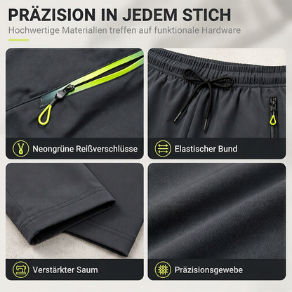 🔥🎉Über 5800 Mal verkauft – 50% Rabatt für kurze Zeit!🎁👖Legere Sport-/Traininghosen für Damen mit Reißverschlusstaschen