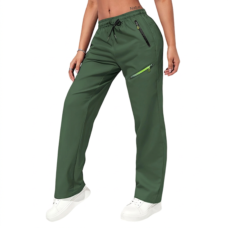 🔥🎉Über 5800 Mal verkauft – 50% Rabatt für kurze Zeit!🎁👖Legere Sport-/Traininghosen für Damen mit Reißverschlusstaschen