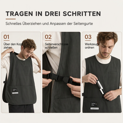 🖤 50% RABATT — BLACK FRIDAY EARLY ACCESS: Die wasser- & ölabweisende Schürzenweste 🖤✨