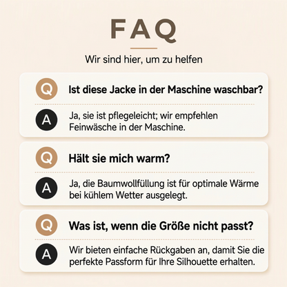 📢🎉Ausverkauf! Unter Selbstkostenpreis🛍️✨Damen Farbblock gesteppte Kapuzenjacke